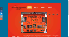 Desktop Screenshot of preciouspupsgrooming.com